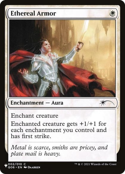 Ethereal Armor, The List Reprints 002/010