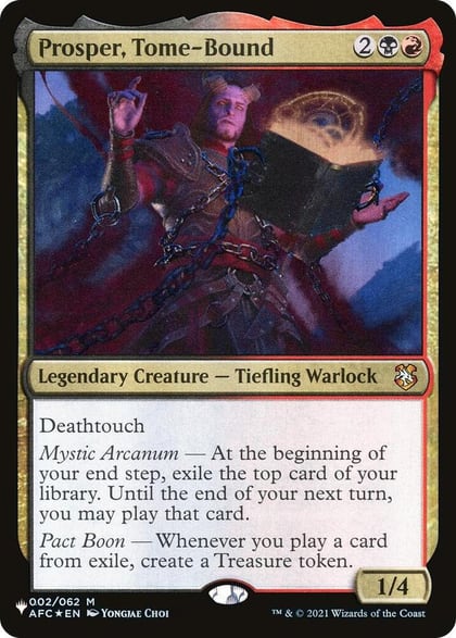 Prosper, Tome-Bound, The List Reprints 002/062