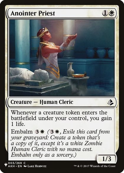 Anointer Priest, The List Reprints 003/269