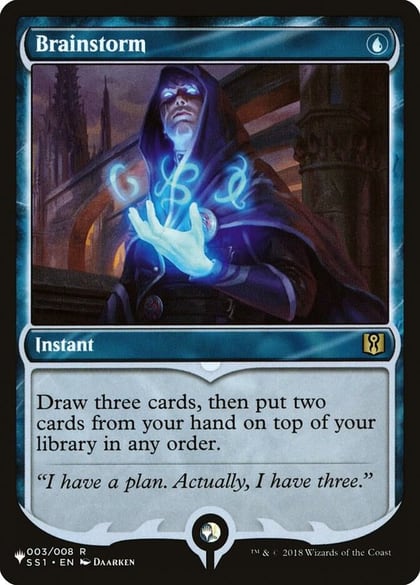 Brainstorm (SS1), The List Reprints 003/008
