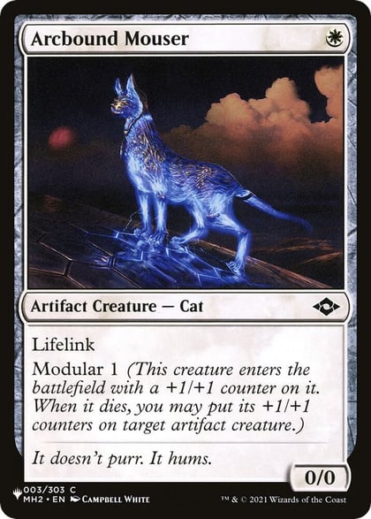 Arcbound Mouser, The List Reprints 003/303
