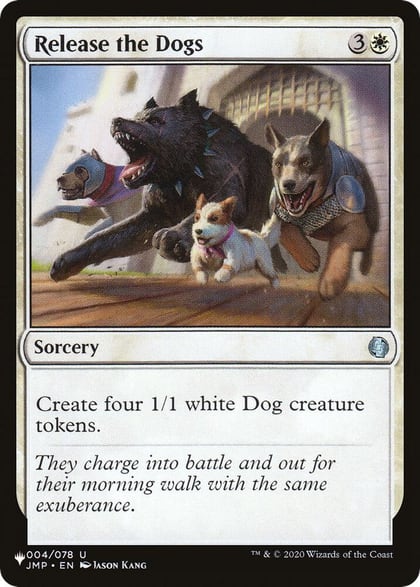 Release the Dogs, The List Reprints 004/078