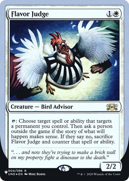 Flavor Judge, The List Reprints 004/096