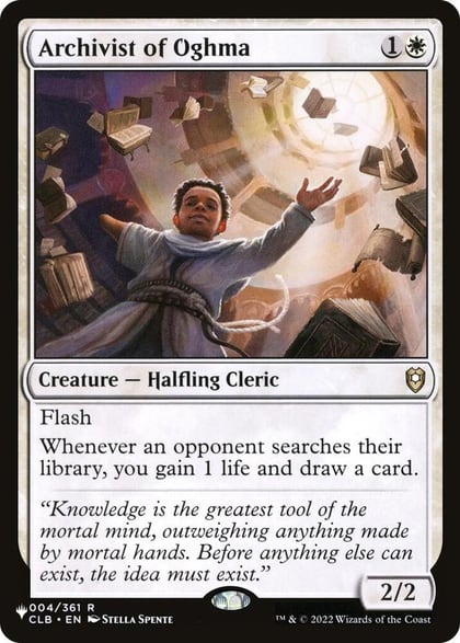 Archivist of Oghma, The List Reprints 004/361