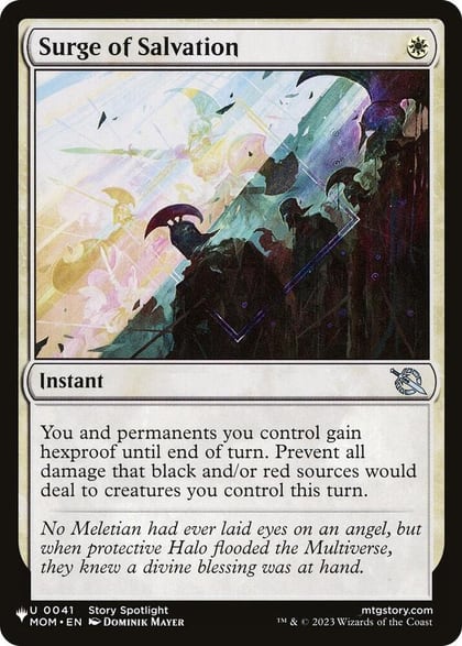 Surge of Salvation, The List Reprints 0041
