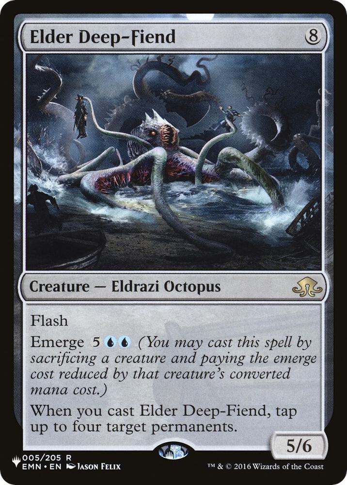 Elder Deep-Fiend, The List Reprints 005/205