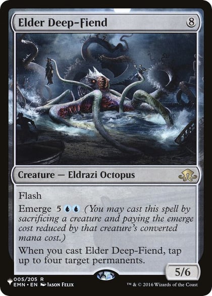 Elder Deep-Fiend, The List Reprints 005/205