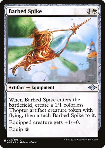 Barbed Spike, The List Reprints 005/303