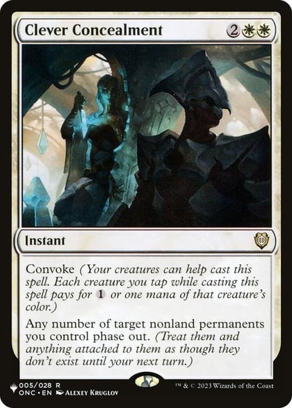 Clever Concealment, The List Reprints 005/028