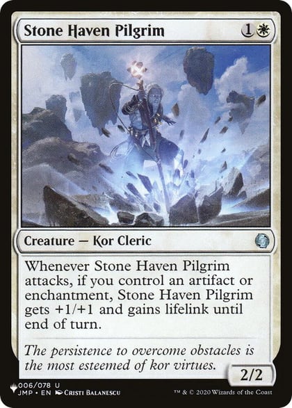 Stone Haven Pilgrim, The List Reprints 006/078