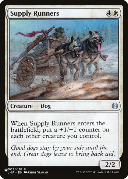 Supply Runners, The List Reprints 007/078