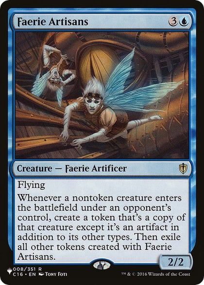 Faerie Artisans, The List Reprints 008/351