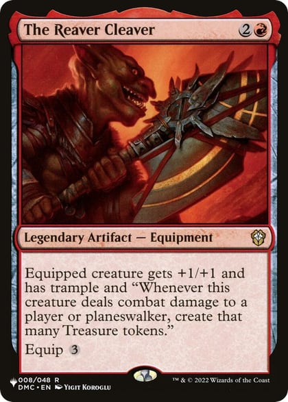 The Reaver Cleaver, The List Reprints 008/048