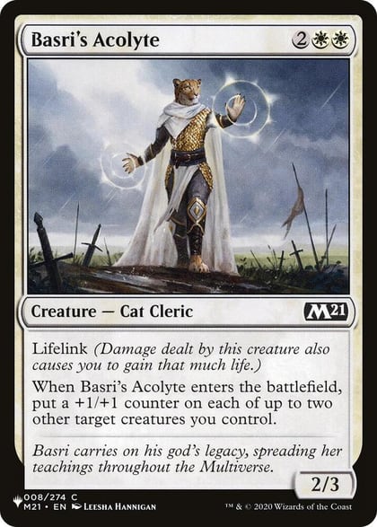 Basri's Acolyte, The List Reprints 008/274
