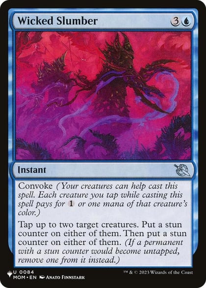 Wicked Slumber, The List Reprints 0084