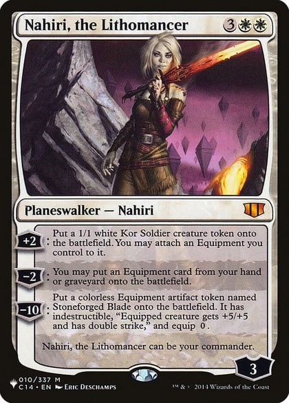 Nahiri, the Lithomancer, The List Reprints 010/337