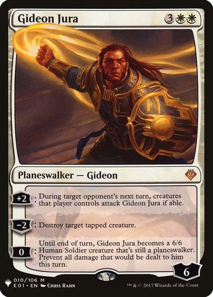 Gideon Jura, The List Reprints 010/106