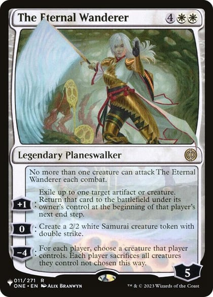 The Eternal Wanderer, The List Reprints 011/271