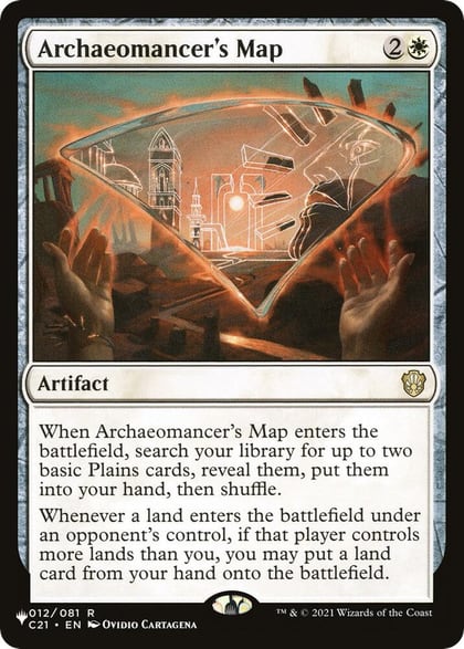 Archaeomancer's Map, The List Reprints 012/081