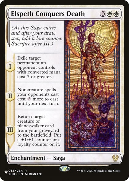 Elspeth Conquers Death, The List Reprints 013/254