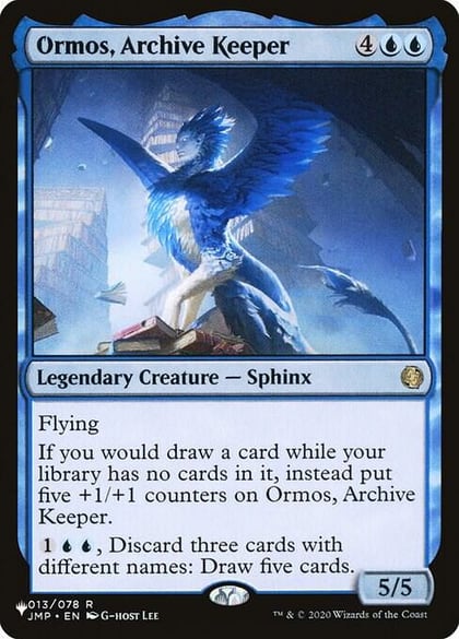 Ormos, Archive Keeper, The List Reprints 013/078