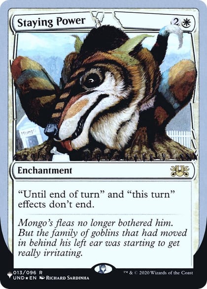Staying Power, The List Reprints 013/096
