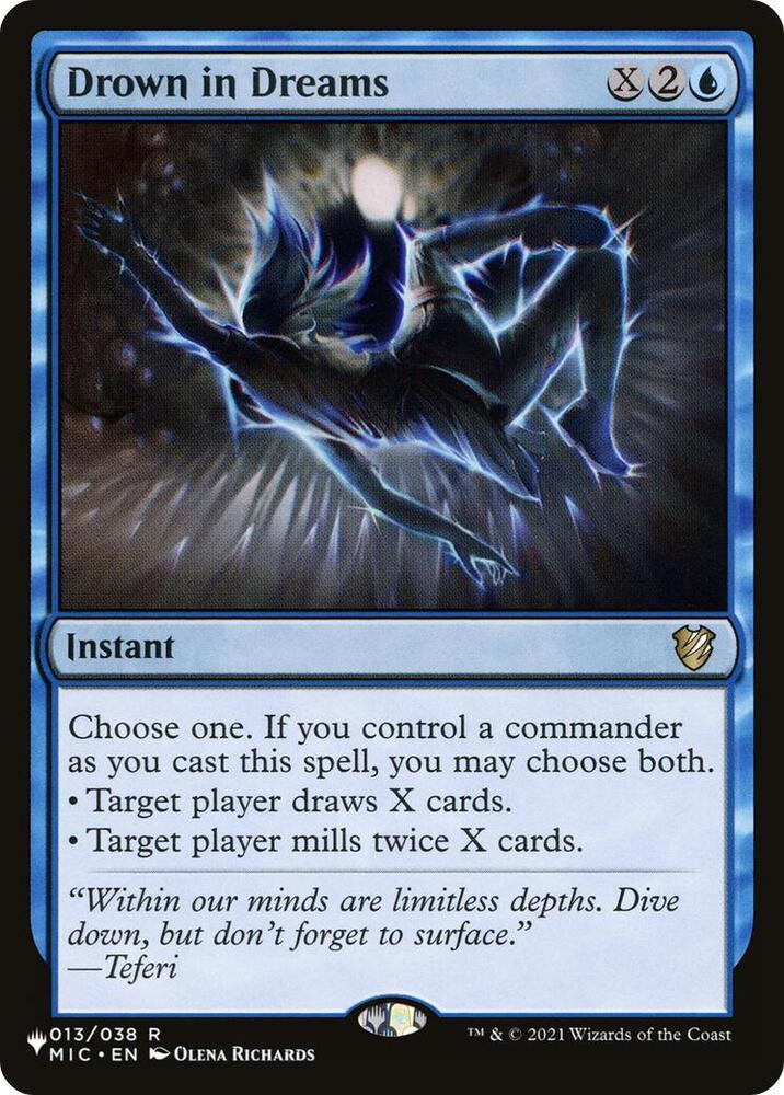 Drown in Dreams, The List Reprints 013/038