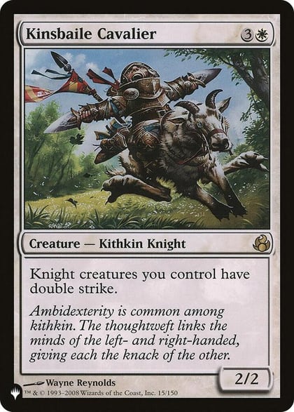 Kinsbaile Cavalier, The List Reprints 015/150