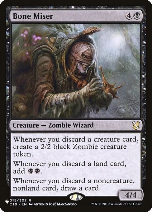 Bone Miser, The List Reprints 015/302