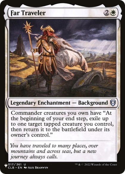 Far Traveler, The List Reprints 017/361