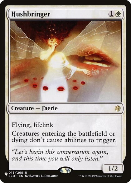 Hushbringer, The List Reprints 018/269