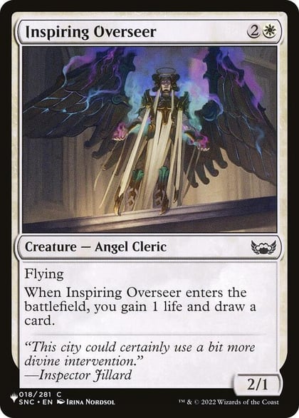 Inspiring Overseer, The List Reprints 018/281