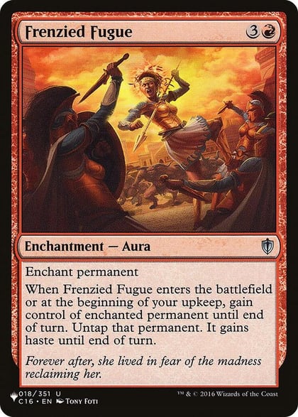 Frenzied Fugue, The List Reprints 018/351