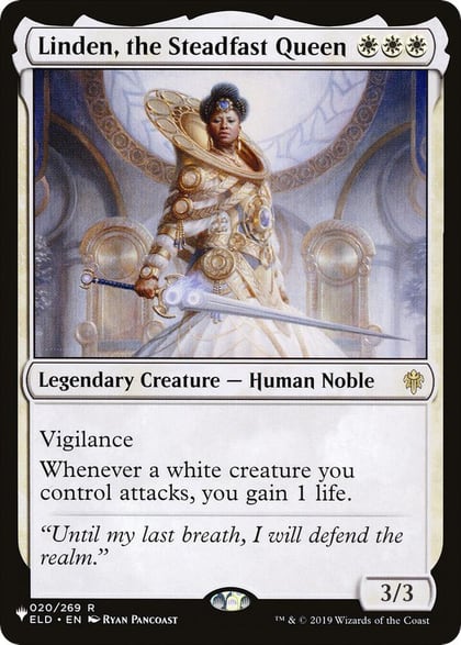 Linden, the Steadfast Queen, The List Reprints 020/269