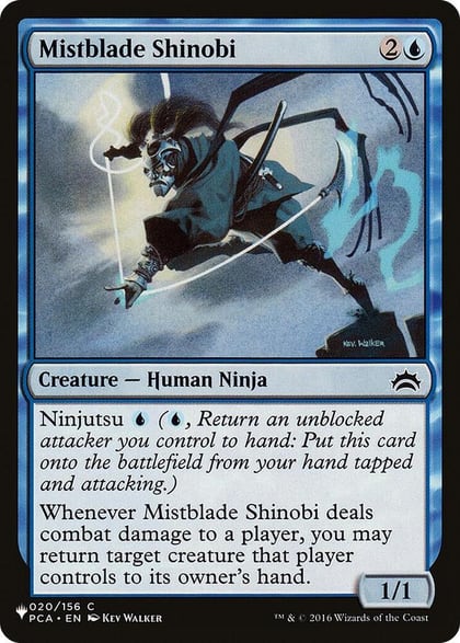 Mistblade Shinobi, The List Reprints 020/156