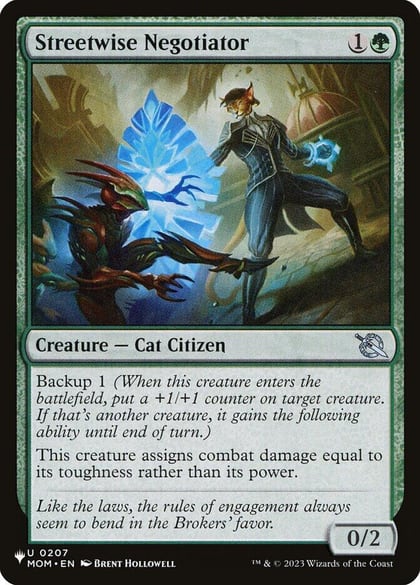 Streetwise Negotiator, The List Reprints 0207