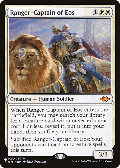 Ranger-Captain of Eos, The List Reprints 021/254