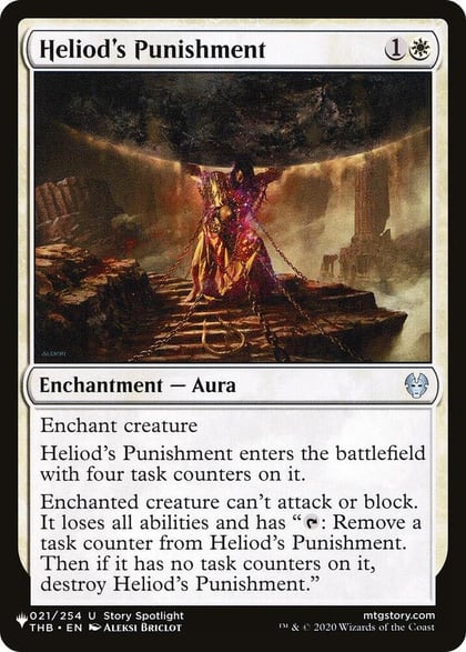 Heliod's Punishment, The List Reprints 021/254