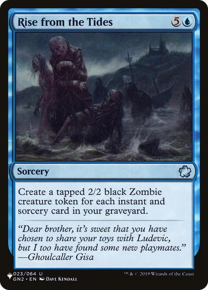 Rise from the Tides, The List Reprints 023/064