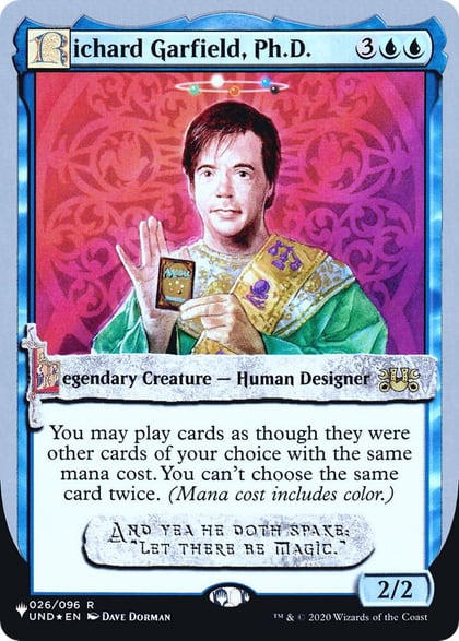 Richard Garfield, Ph.D., The List Reprints 026/096