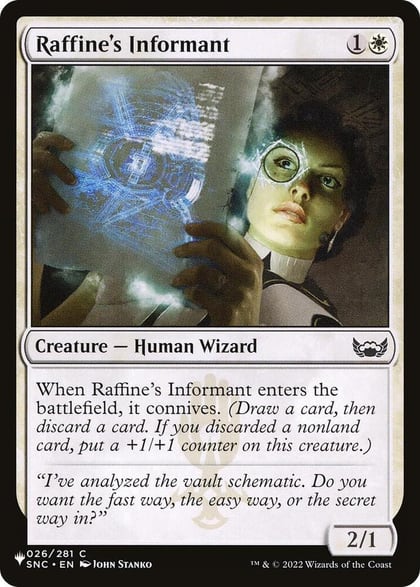 Raffine's Informant, The List Reprints 026/281