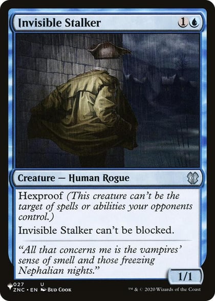 Invisible Stalker (ZNC), The List Reprints 027