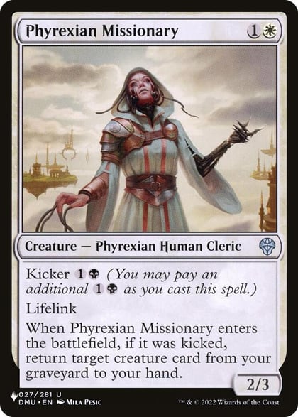 Phyrexian Missionary, The List Reprints 027/281