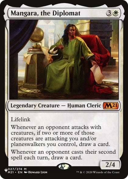 Mangara, the Diplomat, The List Reprints 027/274