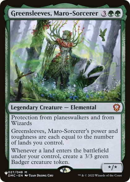 Greensleeves, Maro-Sorcerer, The List Reprints 027/048