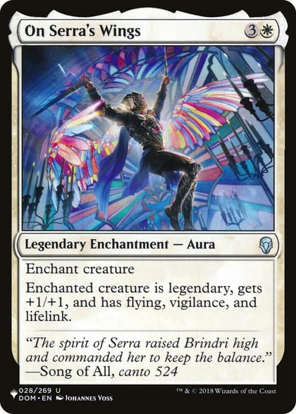 On Serra's Wings, The List Reprints 028/269