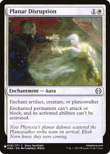 Planar Disruption, The List Reprints 028/271