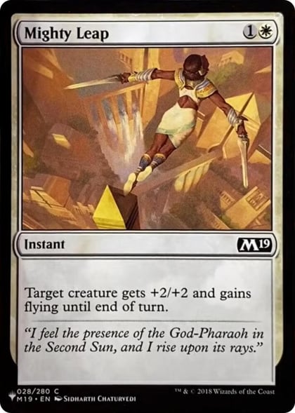 Mighty Leap, The List Reprints 028/280