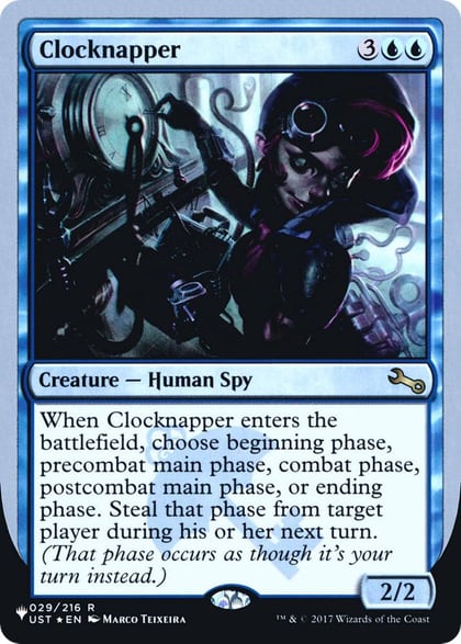 Clocknapper, The List Reprints 029/216