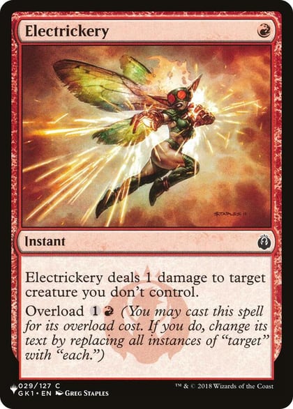 Electrickery, The List Reprints 029/127